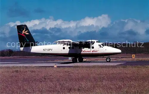 AK / Ansichtskarte Flugzeuge_Zivil Aloha s Island Air Havilland Twin Otter N712PV c n 696 Flugzeuge Zivil