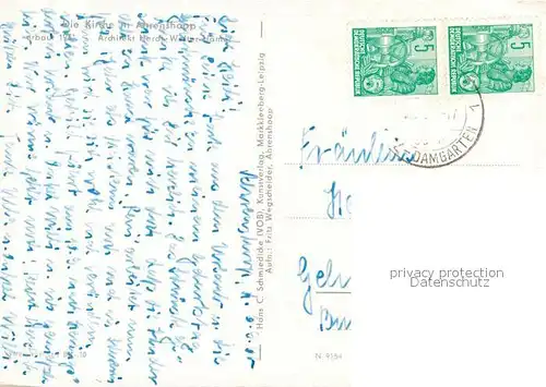 AK / Ansichtskarte Ahrenshoop_Ostseebad Kirche Ahrenshoop_Ostseebad