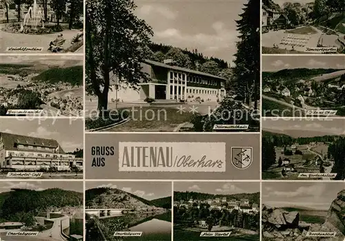 AK / Ansichtskarte Altenau_Harz Kurhotel Okertalsperre Neues Viertel Altenau Harz