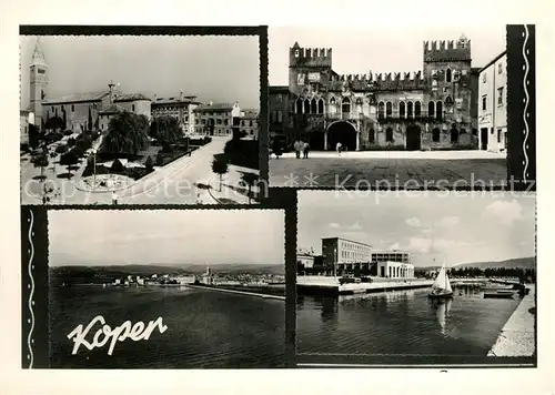 AK / Ansichtskarte Koper Segelboot  Koper