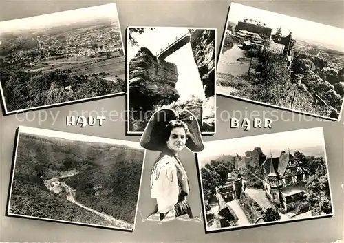 AK / Ansichtskarte Barr_Bas Rhin Pont du Diable Ruines du Chateau Zorn Barr Bas Rhin