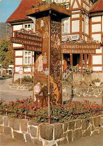 AK / Ansichtskarte Bad_Grund Wegweiser Bad_Grund