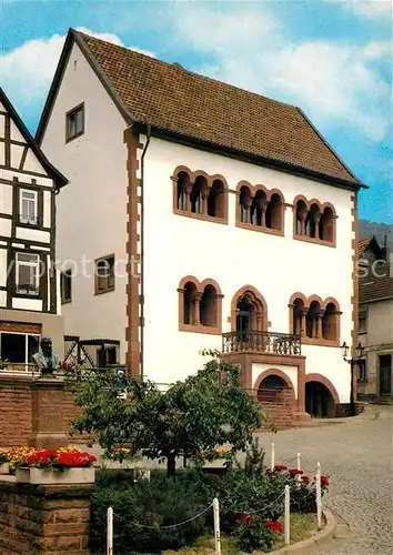 AK / Ansichtskarte Gelnhausen Romanisches Haus aeltestes Amtshaus Deutschlands Gelnhausen