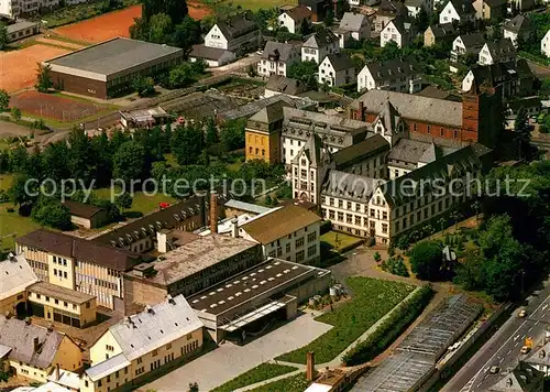 AK / Ansichtskarte Limburg_Lahn Missionshaus Marienkirche der Pallottiner Fliegeraufnahme Limburg_Lahn