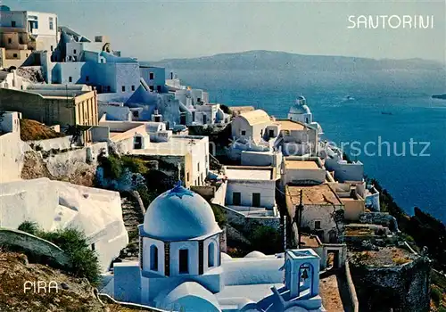 AK / Ansichtskarte Santorini Stadtansicht Santorini