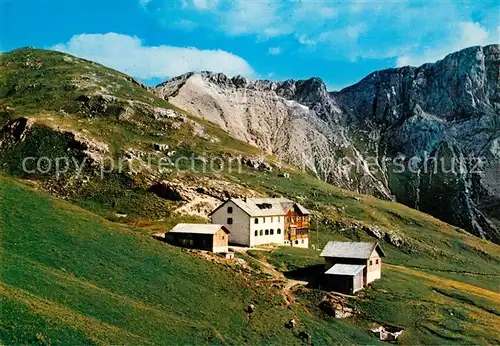 AK / Ansichtskarte Val_di_Funes_Dolomiti Rifugio Genova Val_di_Funes_Dolomiti