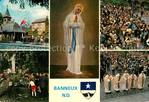 AK / Ansichtskarte Banneux_Notre_Dame Prozession Segnung der Kranken  Banneux_Notre_Dame