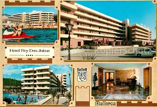 AK / Ansichtskarte Santa_Ponca_Mallorca_Islas_Baleares Hotel Rey Don Jaime Santa_Ponca