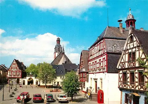 AK / Ansichtskarte Kirchberg_Hunsrueck aelteste Stadt im Hunsrueck Fachwerkhaeuser Kirchberg Hunsrueck
