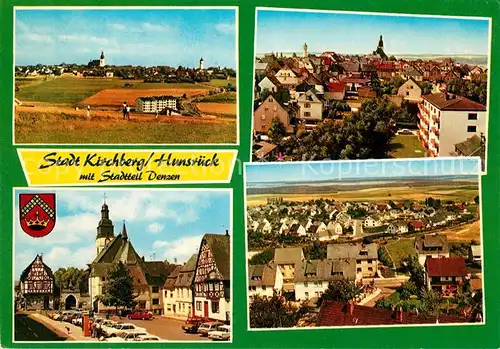 AK / Ansichtskarte Kirchberg_Hunsrueck Stadtteil Denaen Panorama Kirchberg Hunsrueck