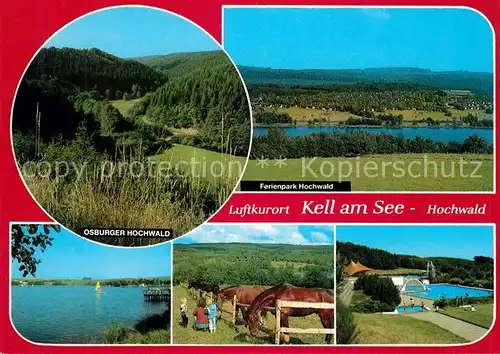 AK / Ansichtskarte Kell_See Osburger Hochwald Ferienpark Hochwald Schwimmbad Kell_See