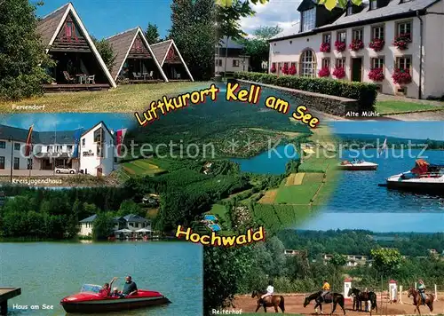 AK / Ansichtskarte Kell_See Reiterdorf Alte Muehle Haus am See Feriendorf Kell_See