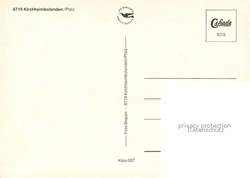 AK / Ansichtskarte Kirchheimbolanden Kirche Kirchheimbolanden