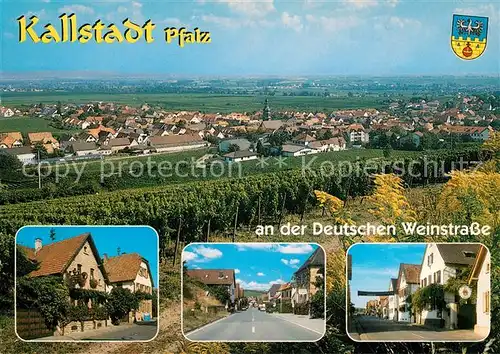 AK / Ansichtskarte Kallstadt_Rheinland Pfalz Panorama Rebland  Kallstadt_Rheinland Pfalz