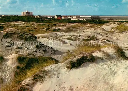 AK / Ansichtskarte St_Peter Ording Blick auf St Peter Bad mit Meerwasserwellenbad Duenen St_Peter Ording