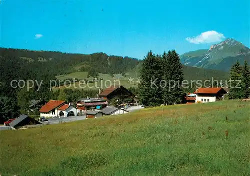 AK / Ansichtskarte Les_Paccots Teilansicht mit Hotel Restaurant Alpen Les_Paccots