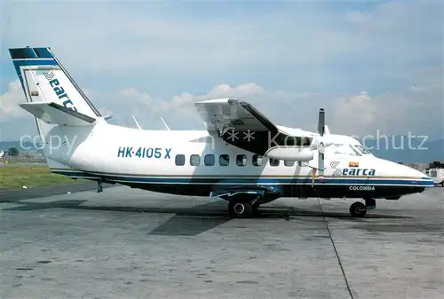AK / Ansichtskarte Flugzeuge_Zivil Searca L 410 UVP E HK 4105X cn 861613 Flugzeuge Zivil