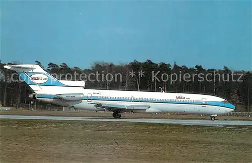 AK / Ansichtskarte Flugzeuge_Zivil Nesu Air Boeing 727 269 9K AFC c n 22361  Flugzeuge Zivil