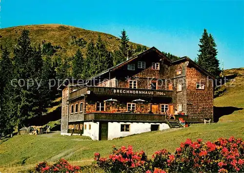AK / Ansichtskarte Kirchberg_Tirol Bechhornhaus mit Gampenkogel Kirchberg Tirol