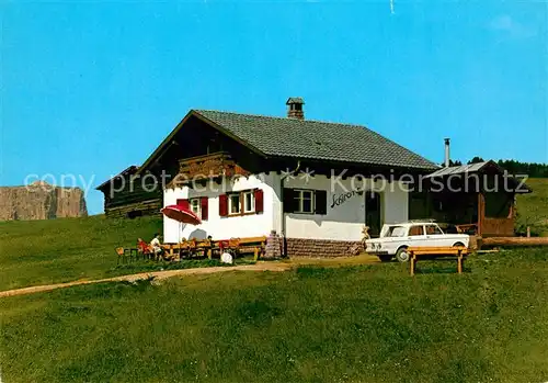 AK / Ansichtskarte Seiser_Alm Berghaus Schiron Seiser_Alm