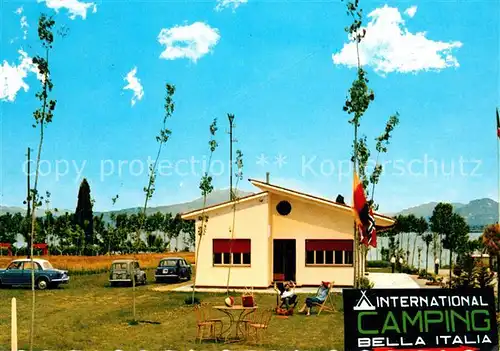 AK / Ansichtskarte Peschiera_del_Garda Campingplatz Bella Italia Bungalow Gardasee Peschiera_del_Garda