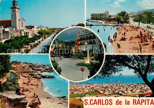 AK / Ansichtskarte San_Carlos_de_la_Rapita  Vista general y playas Costa Dorada San_Carlos_de_la_Rapita 