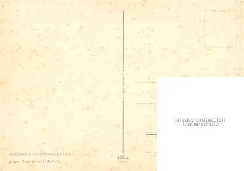 AK / Ansichtskarte Garmisch Partenkirchen Stadtpanorama gegen Zugspitze Wettersteingebirge Winterlandschaft Garmisch Partenkirchen