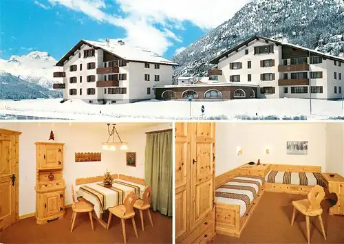 AK / Ansichtskarte Silvaplana_GR Hotel Garni Appartementhaus Chesa Silva Fremdenzimmer Silvaplana_GR