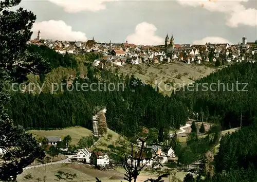 AK / Ansichtskarte Freudenstadt Panorama Hoehenluftkurort im Schwarzwald Freudenstadt