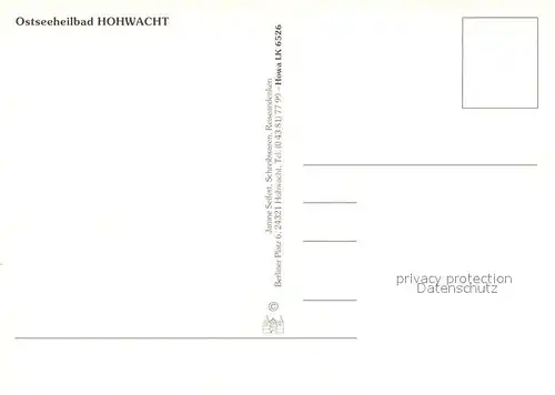 AK / Ansichtskarte Hohwacht_Ostseebad Fliegeraufnahme Hohwacht_Ostseebad