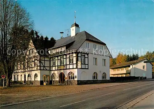 AK / Ansichtskarte Hochwaldhausen_Ilbeshausen Gasthaus Zum Felsenmeer Hochwaldhausen