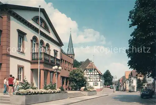 AK / Ansichtskarte Herxheim_Pfalz Rathaus Herxheim Pfalz