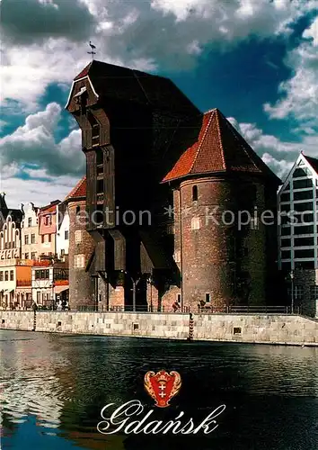 AK / Ansichtskarte Gdansk Krantor Gdansk