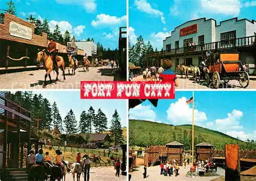 AK / Ansichtskarte Gevelinghausen Fort Fun City Gevelinghausen