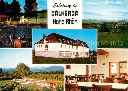 AK / Ansichtskarte Dalherda Evangelisches Freizeitheim Hohe Rhoen Dalherda