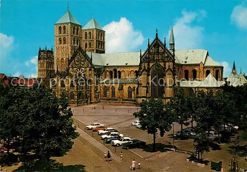 AK / Ansichtskarte Muenster_Westfalen Dom ueberwasserkirche Muenster_Westfalen