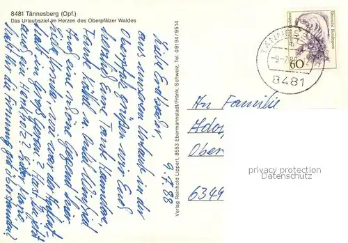 AK / Ansichtskarte Taennesberg Panorama Taennesberg