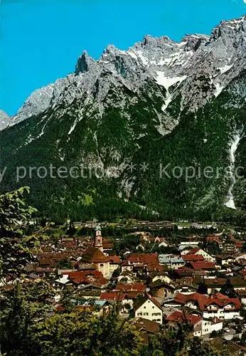 AK / Ansichtskarte Mittenwald_Bayern Karwendel Viererspitze Mittenwald Bayern