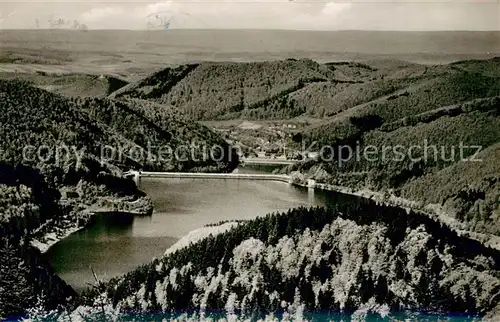 AK / Ansichtskarte Braunlage Blick vom Jagdkopf zur Odertalsperre Braunlage