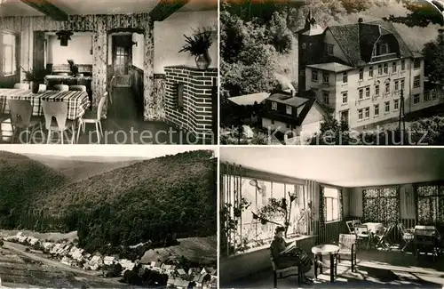 AK / Ansichtskarte Lonau Jugendgesundungsstaette der DAK Waldhaus Juerges Lonau