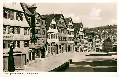 AK / Ansichtskarte Calw Marktplatz Calw