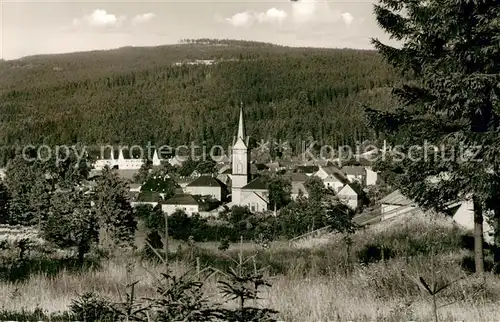 AK / Ansichtskarte Zell_Fichtelgebirge Ortsansicht Zell Fichtelgebirge