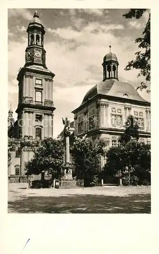 AK / Ansichtskarte Trebnitz_Trzebnica_Schlesien Wallfahrtskirche St Hedwig Heimatkartenserie Schlesien Trebnitz_Trzebnica