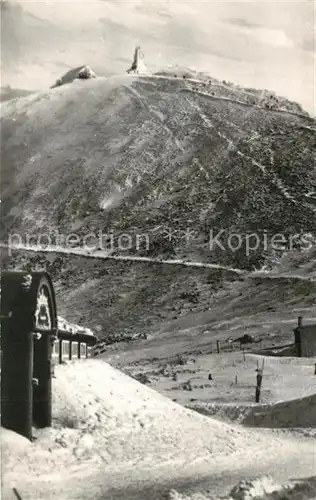 AK / Ansichtskarte Karkonosze Sniezka Schneekoppe Riesengebirge Karkonosze