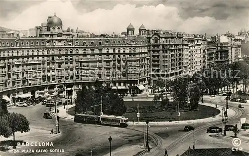 AK / Ansichtskarte Barcelona_Cataluna Plaza Calvo Sotelo Barcelona Cataluna