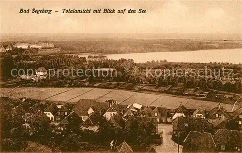 AK / Ansichtskarte Bad_Segeberg Panorama See Bad_Segeberg
