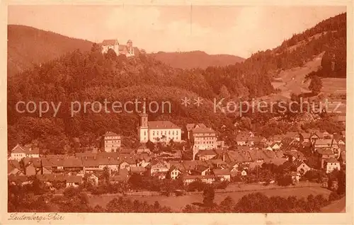 AK / Ansichtskarte Leutenberg_Thueringen Kirche Panorama Leutenberg Thueringen