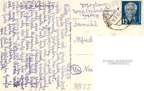 AK / Ansichtskarte Wernigerode_Harz Cafe Hauer Wernigerode Harz