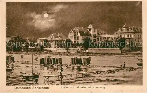 AK / Ansichtskarte Scharbeutz_Ostseebad Kurhaus Mondschein Scharbeutz_Ostseebad