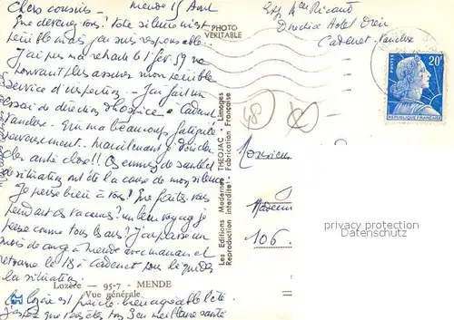 AK / Ansichtskarte Mende  Mende